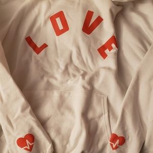 Mens XL love hoodie